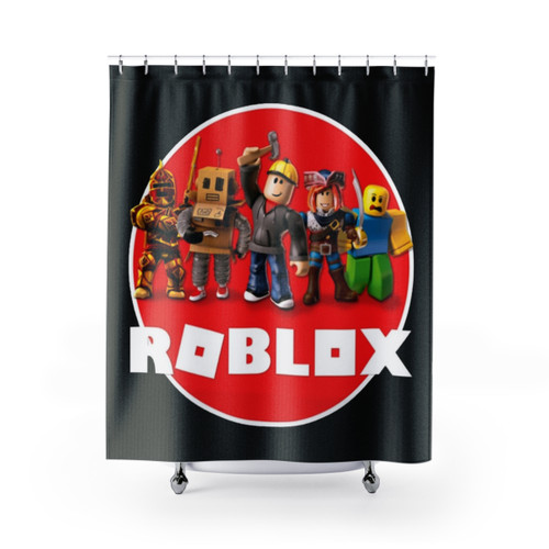 Roblox Themed Shower Curtains
