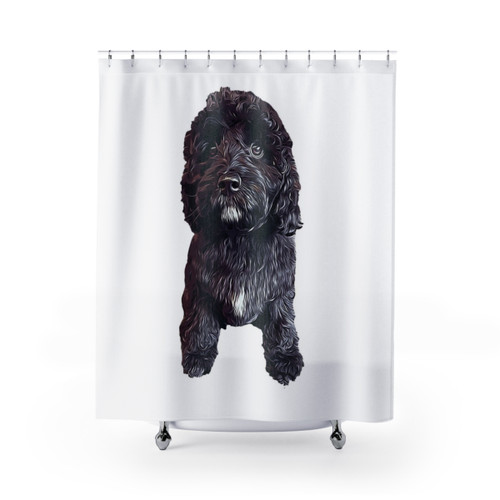 Cavapoo, Cavoodle & Cockapoo Shower Curtains