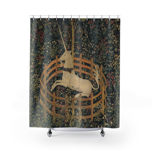 Enchanted Unicorn Shower Curtains for Fairytale Bathrooms