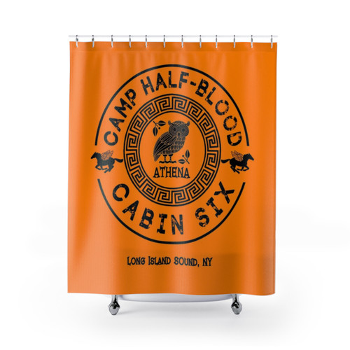 Cabin 6 Shower Curtain from the Percy Jackson Collection