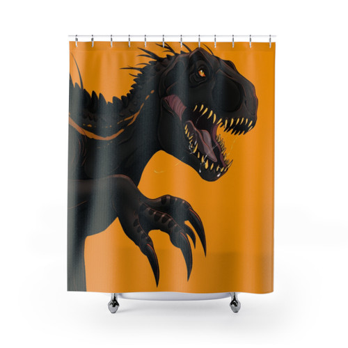 Jurassic World Indoraptor Shower Curtains