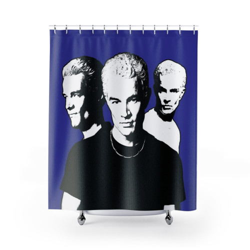 Spike Themed Shower Curtains from the Buffy the Vampire Slayer Collection