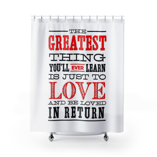 Broadway Inspired The Greatest Thing Shower Curtains