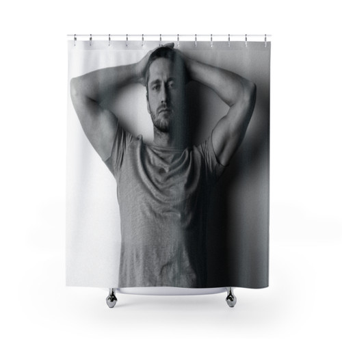 Gerard Butler Celebrity Shower Curtain