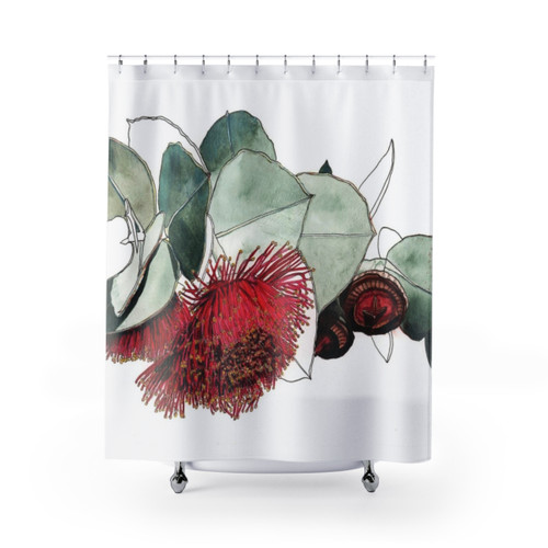 Mallee Flower Shower Curtain