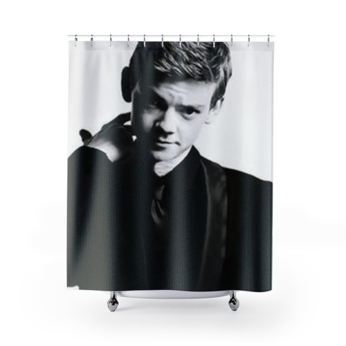 Thomas Brodie-Sangster Themed Shower Curtains