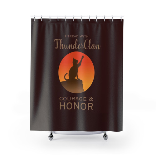 ThunderClan Pride Warrior Cats Shower Curtain