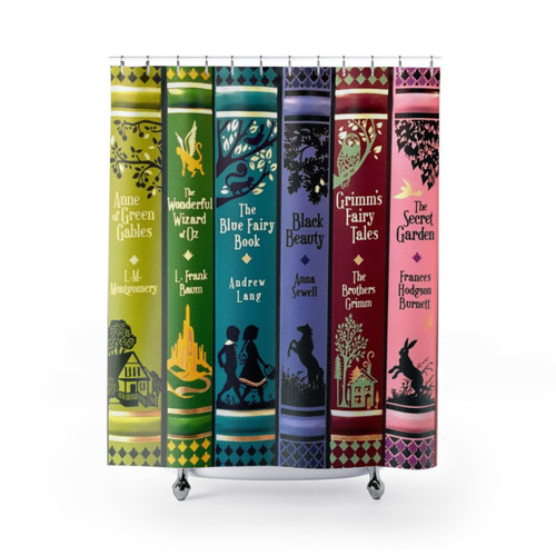 Children's Literature Themed Shower Curtains