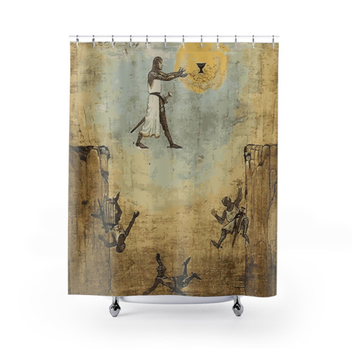 Crusader Knight Shower Curtains