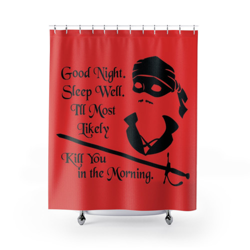Princess Bride Themed Shower Curtain