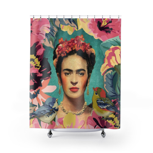 Frida Kahlo Inspired Shower Curtain
