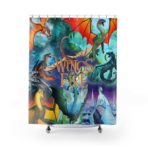 Wings of Fire Dragon Series Shower Curtains