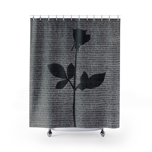 Depeche Mode Violator Themed Shower Curtains