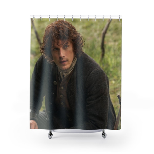 Outlander Jamie Fraser Themed Shower Curtain