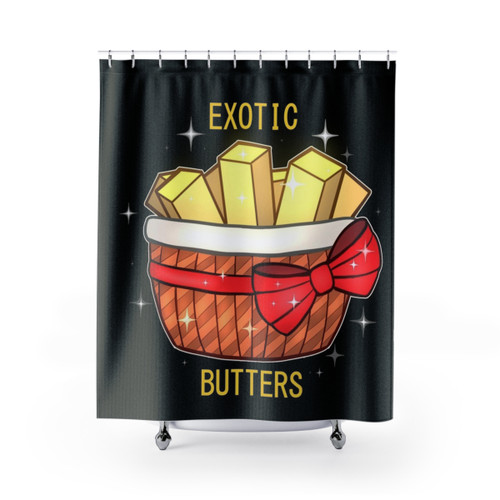 FNAF Exotic Butters Shower Curtains