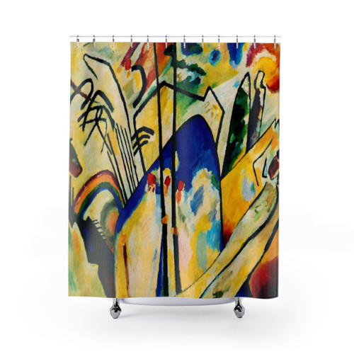 Wassily Kandinsky Abstract Art Shower Curtains