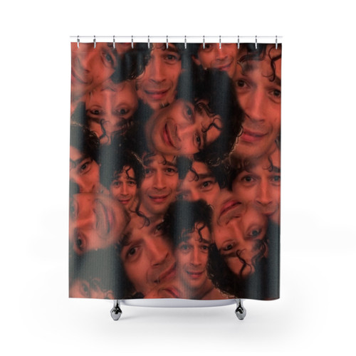 Matty Healy Inspired Shower Curtains for Stylish Bathroom Decor