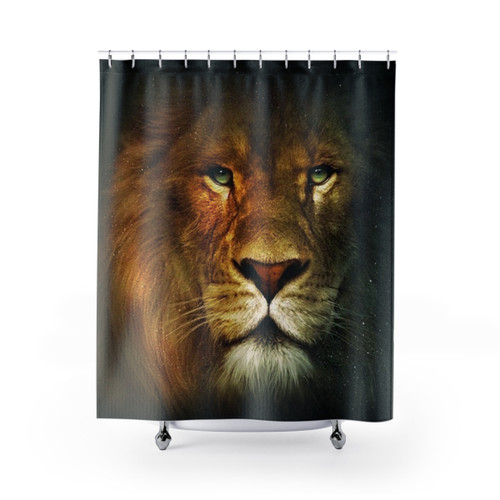 Narnia Lion Shower Curtains - Magical Bathroom Decor