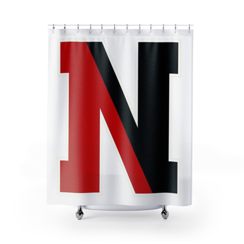Northeastern Logo Shower Curtain