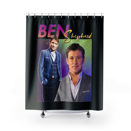 Ben Shepherd Vintage Shower Curtain