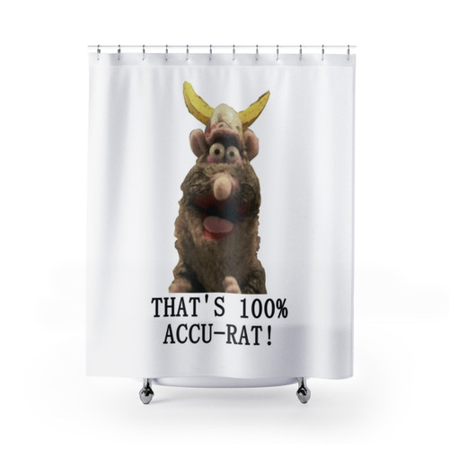 Horrible Histories That's Accu-Rat Shower Curtains