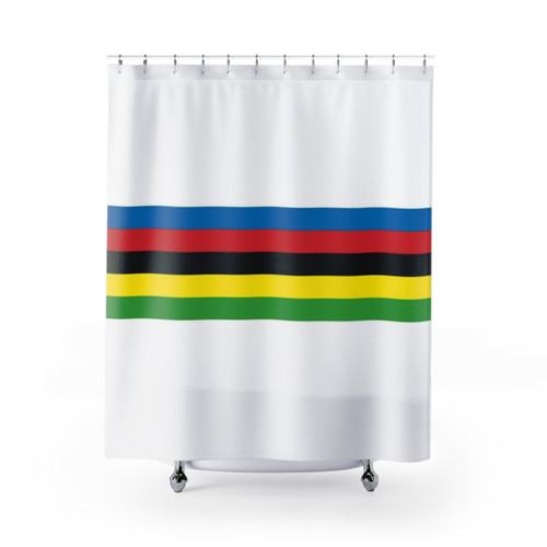 Cycling World Champion Shower Curtains