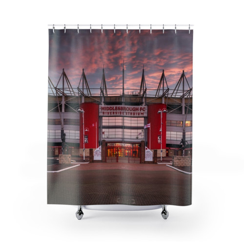 The Riverside Stadium Middlesbrough Shower Curtains