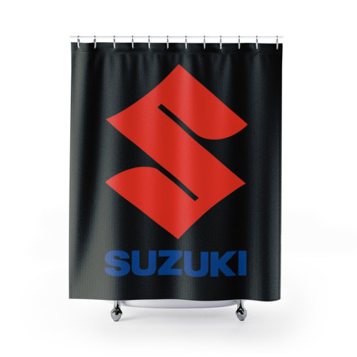 Suzuki Logo Shower Curtain