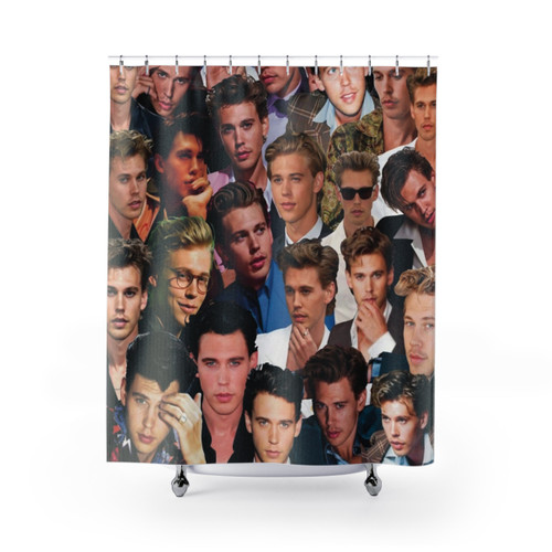 Austin Butler Photo Collage Shower Curtains