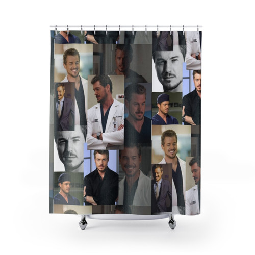 Mark Sloan Grey's Anatomy Shower Curtains