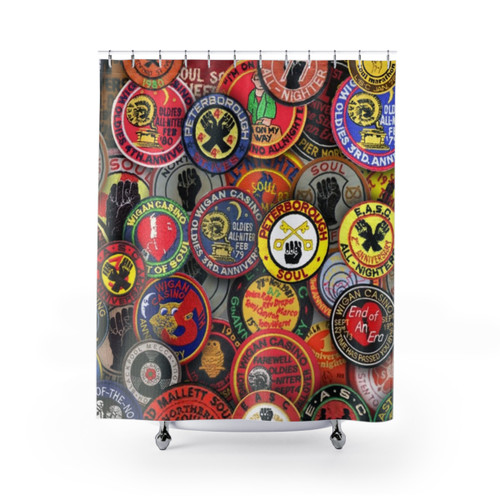 Northern Soul Memories Shower Curtains