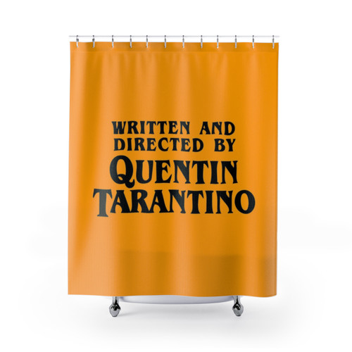Quentin Tarantino-inspired horror shower curtains