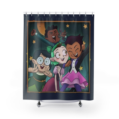 The Owl House Themed Shower Curtains