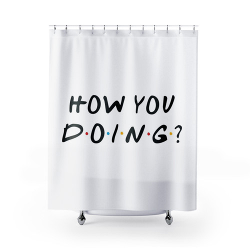 Friends TV Show Themed Shower Curtains