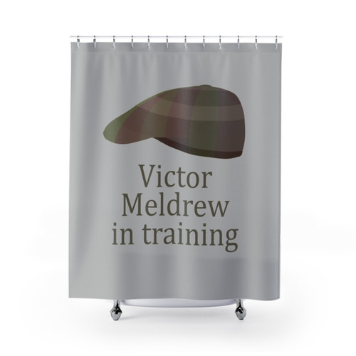 Victor Meldrew Themed Shower Curtain