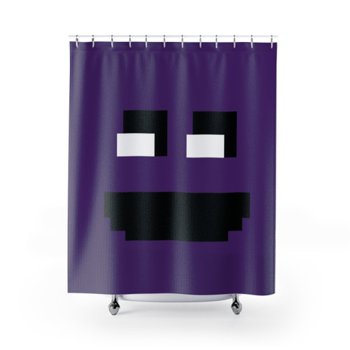 Five Nights at Freddy's Purple Guy Shower Curtain