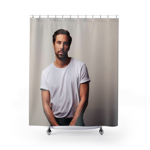 Max Giesinger Shower Curtains - German Pop Singer Decor
