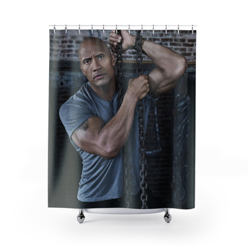 Dwayne The Rock Johnson Shower Curtains