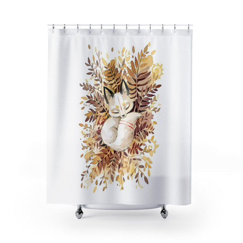 Slumber Shower Curtains with Cute Forest Animal Design