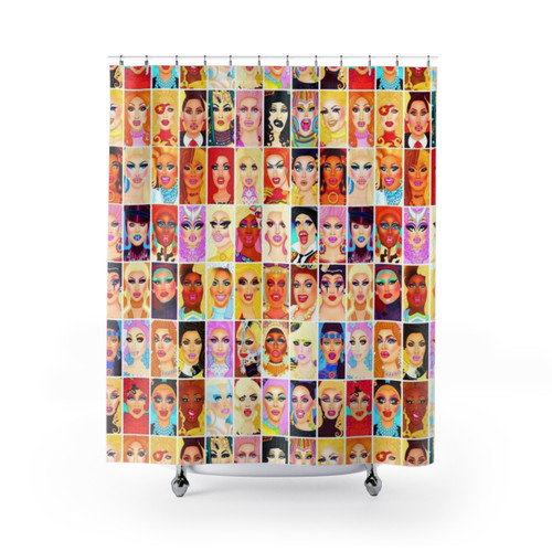Drag Queen Shower Curtain