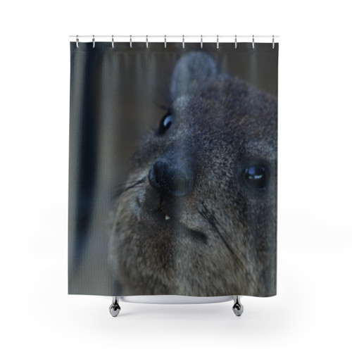 Rock Hyrax Shower Curtain with Unique Animal Design