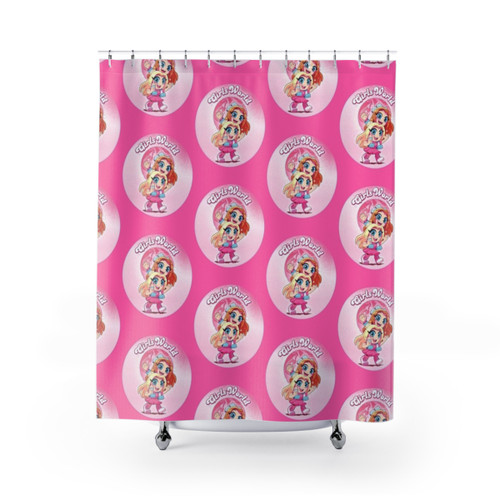 Hey Cuties Shower Curtain - Vibrant Bathroom Decor