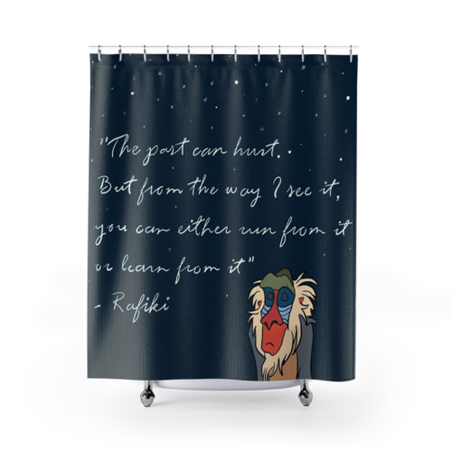 Rafiki Lion King Shower Curtain
