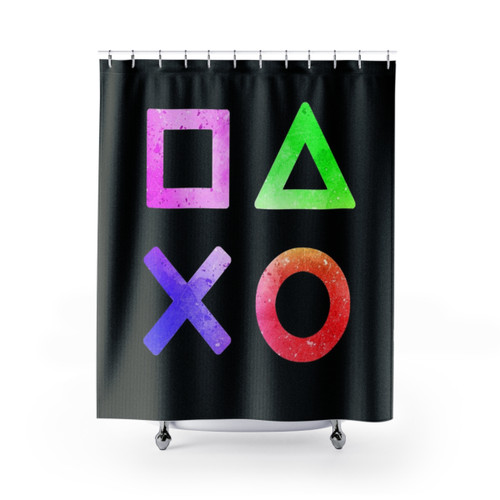 PlayStation Controller Shower Curtains