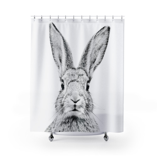 Vintage Bunny Shower Curtain