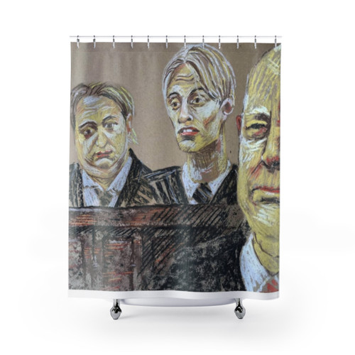 The Mucklowe's in Court Shower Curtains