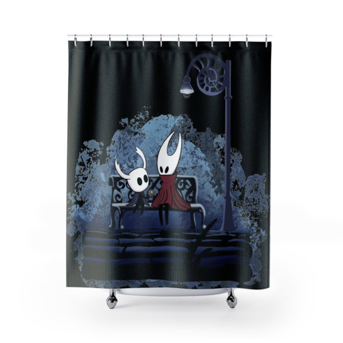 Hollow Knight and Hornet Shower Curtains