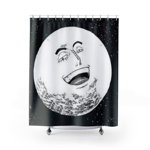 Enel Moon God Themed Shower Curtain