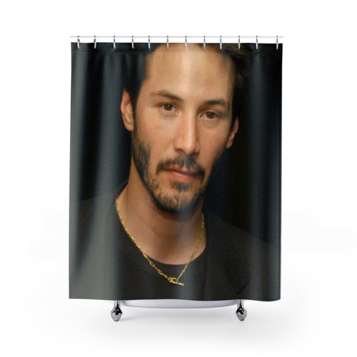 Keanu Reeves Themed Shower Curtain