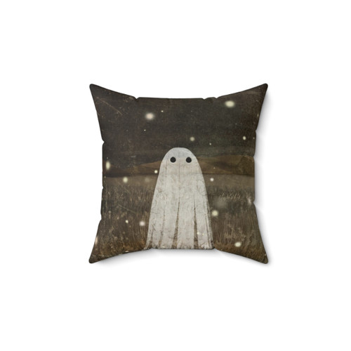 Fireflies Pillow - Vintage Haunted Bedroom Decor